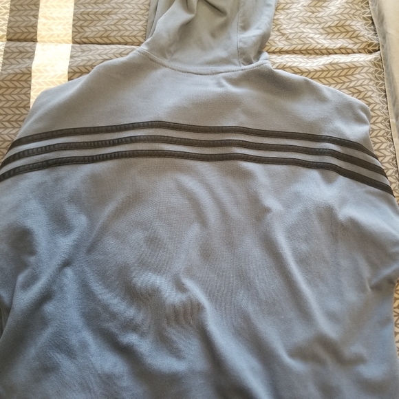 Blue Adidas Graphic Hoodie - Picture 7 of 8